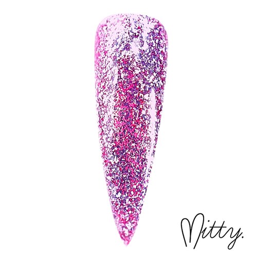 Gel Polish - Platinum Glitter - Fairy Pink